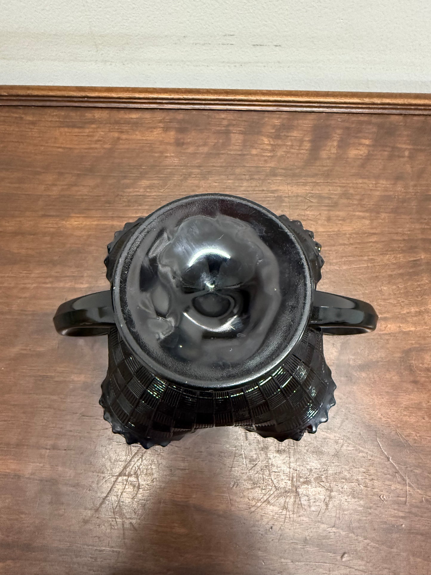 Vintage Carnival Glass Northwood Fruits & Berries Bowl