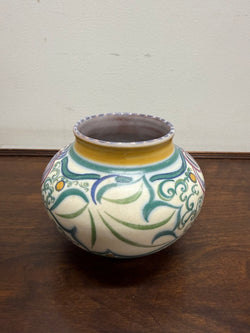 Vintage Hand Painted Poole Pottery Vase | Antique & Vintage | Moonee Ponds Antiques | Australia Wide Delivery