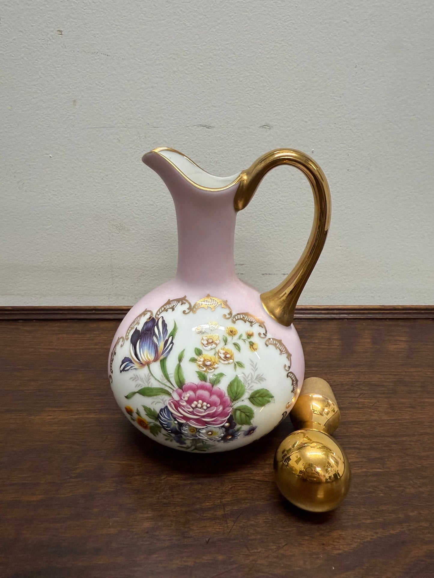 Vintage Limoges Floral Cruet