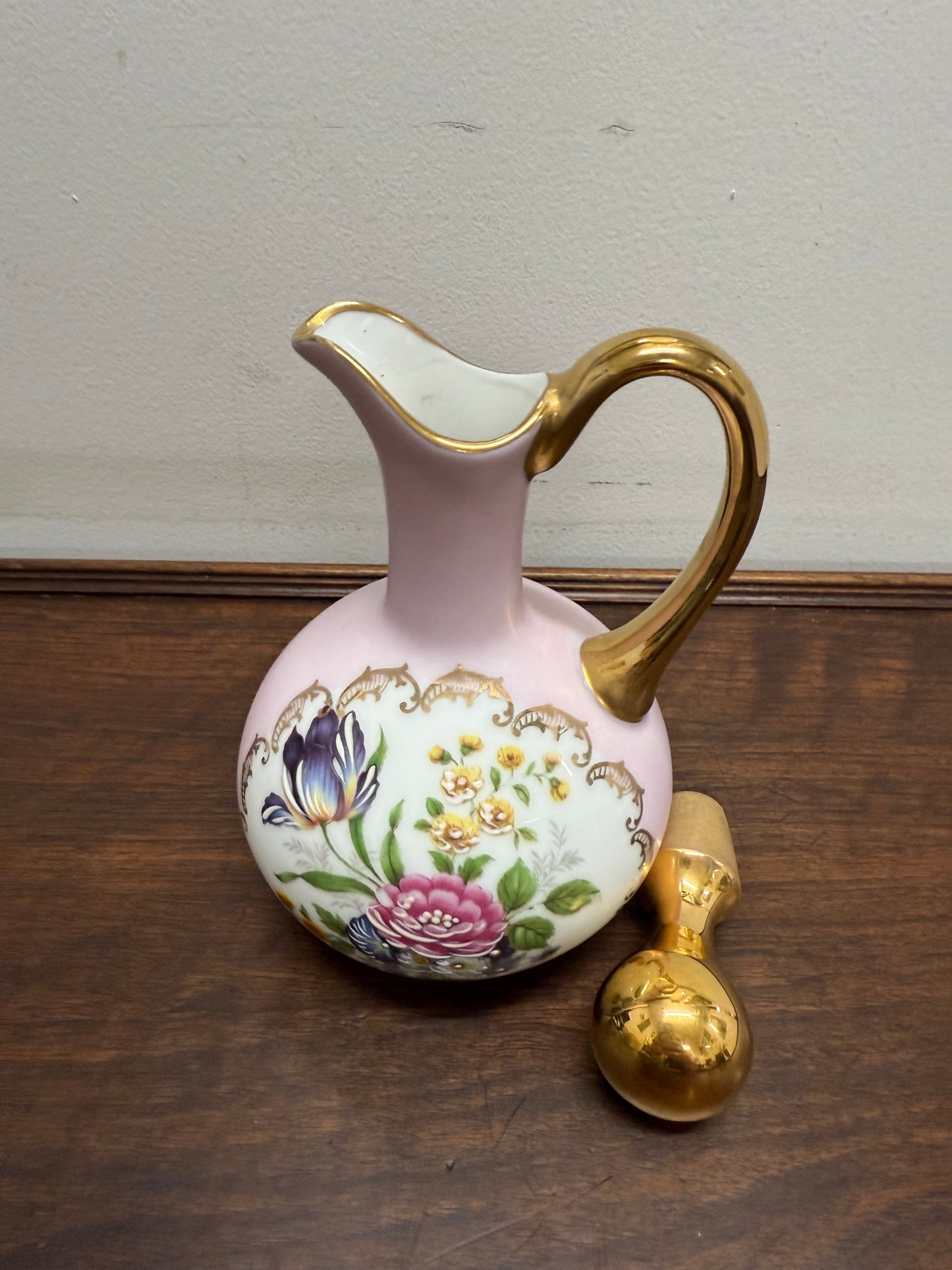 Vintage Limoges Floral Cruet