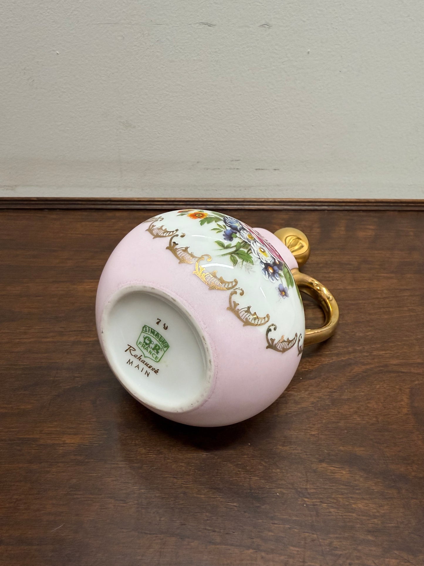 Vintage Limoges Floral Cruet