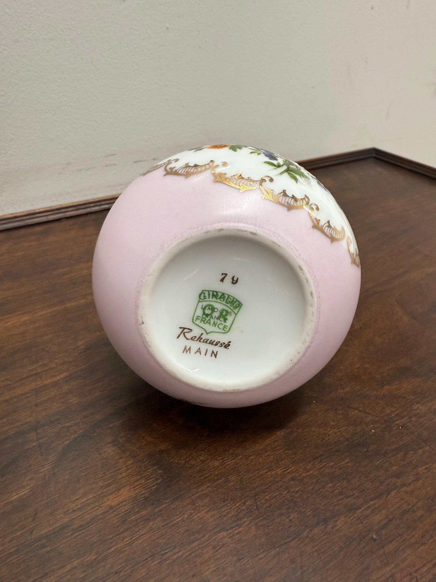 Vintage Limoges Floral Cruet