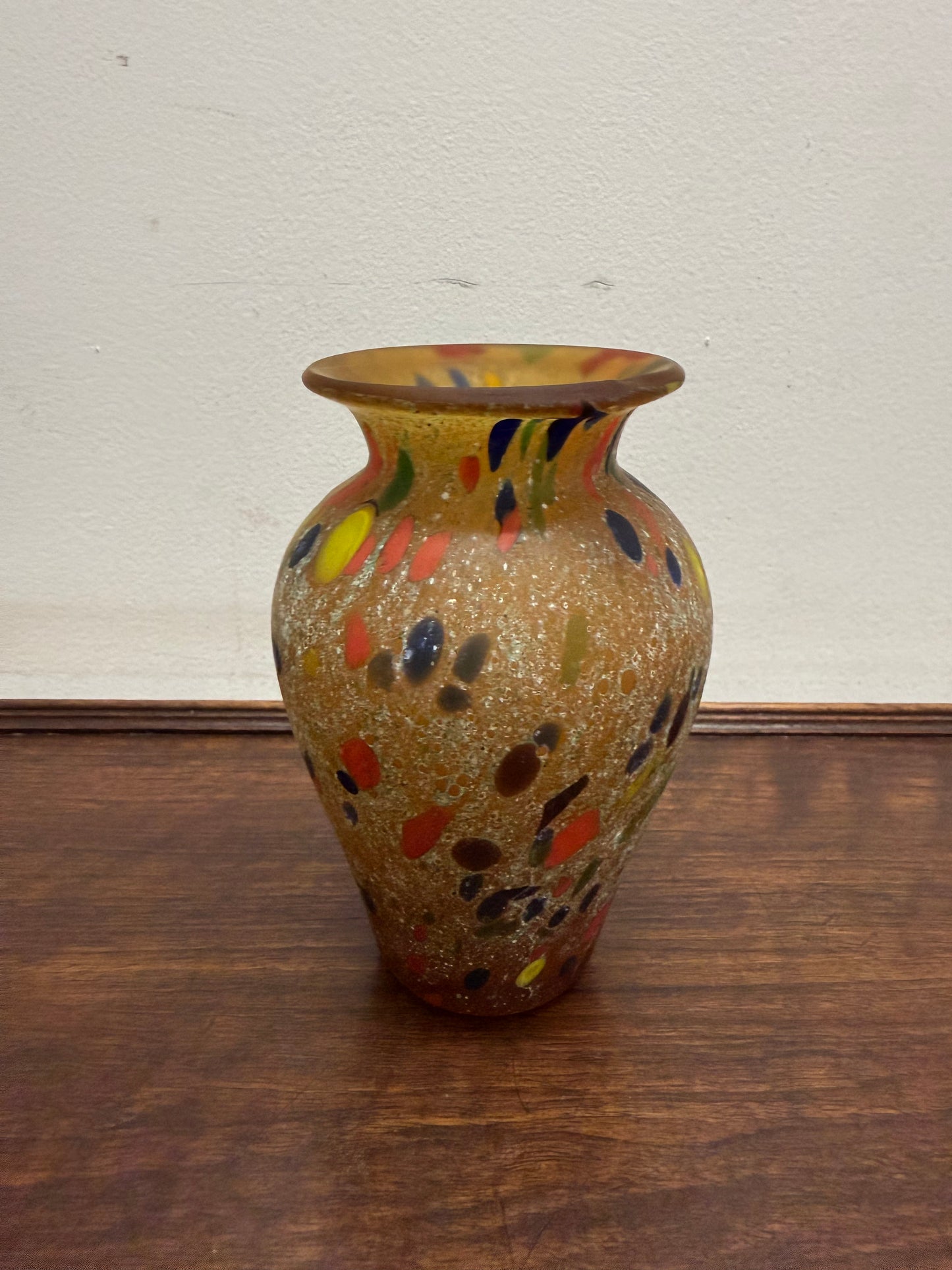Vintage French Art Glass Vase