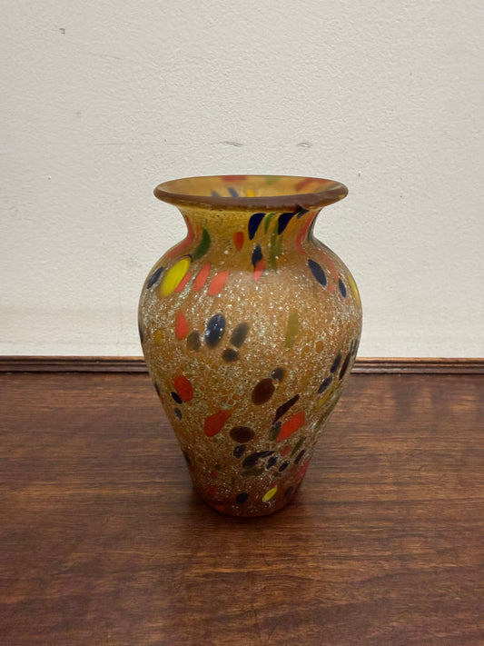 Vintage French Art Glass Vase