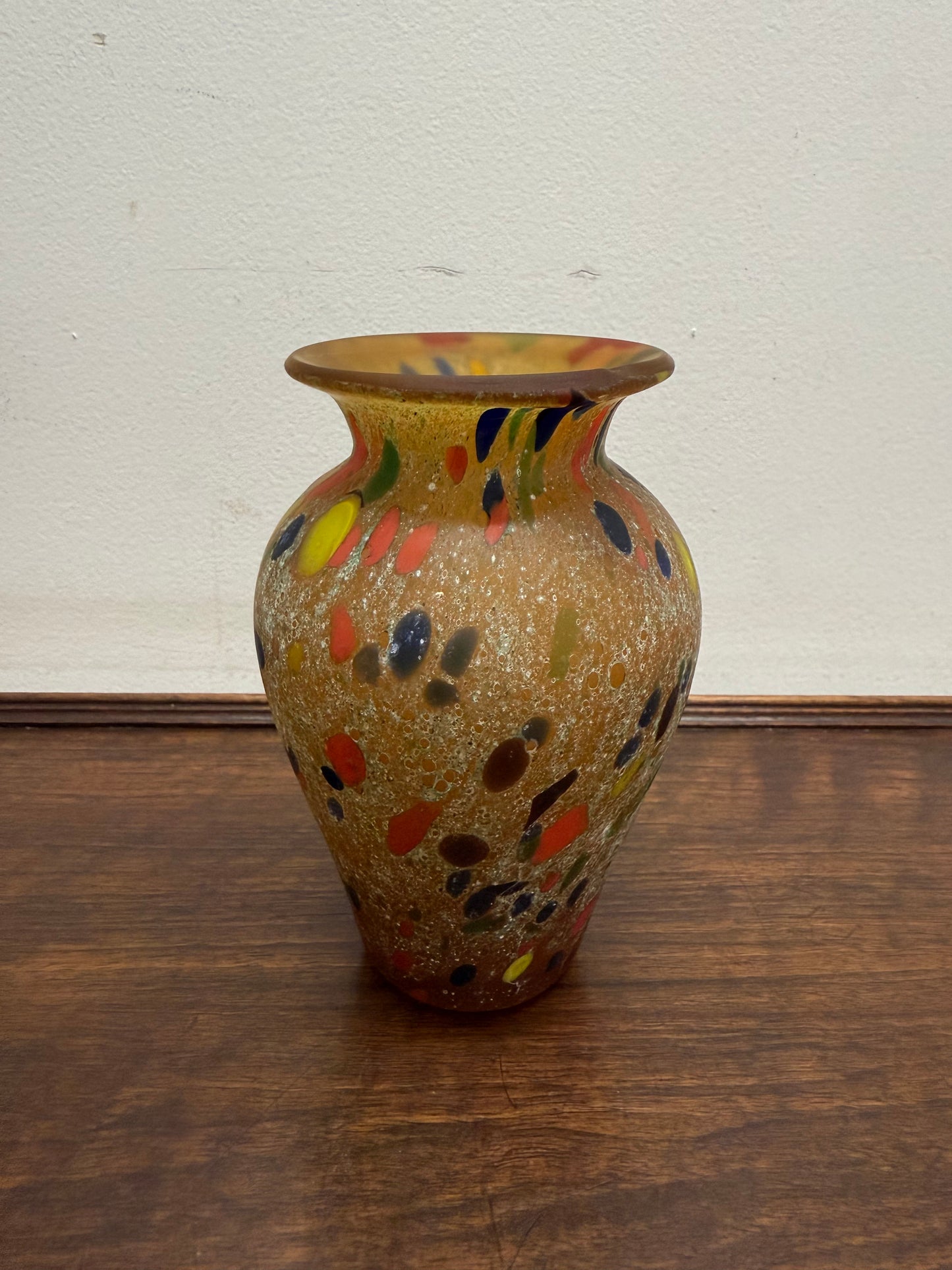 Vintage French Art Glass Vase