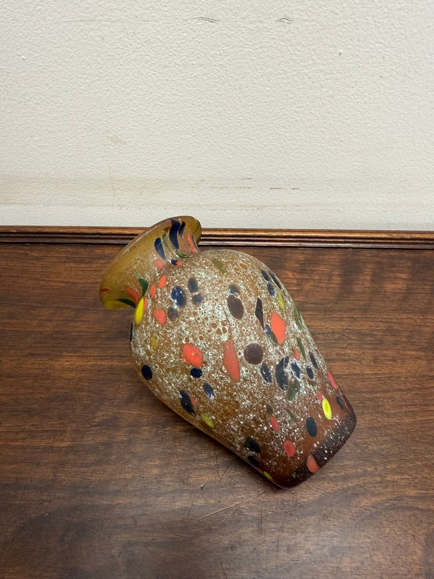 Vintage French Art Glass Vase