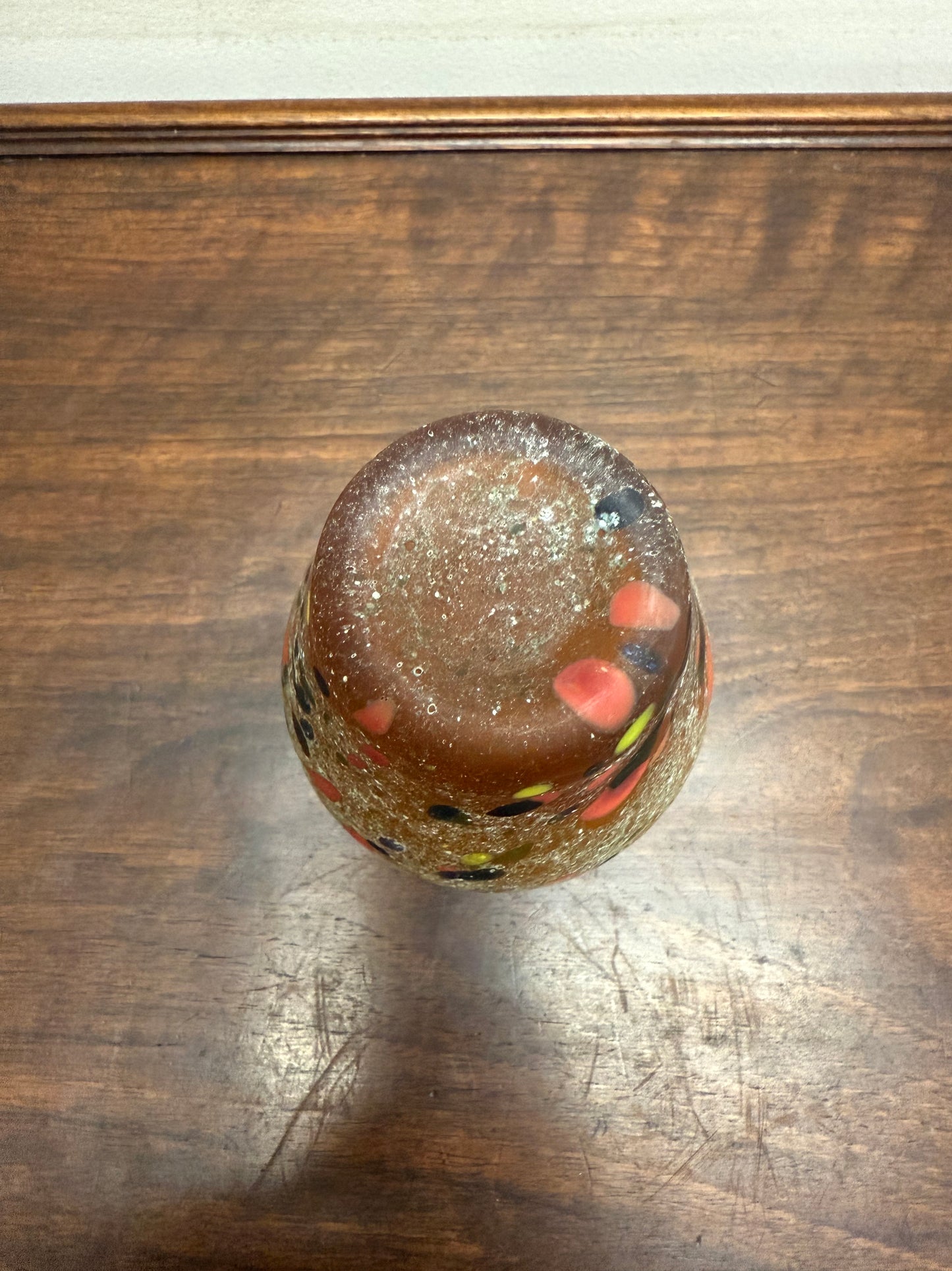 Vintage French Art Glass Vase