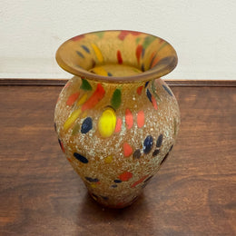 Vintage French Art Glass Vase