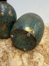 Pair of Vintage Japanese Green/Gilt Vases | Antique & Vintage | Moonee Ponds Antiques | Australia Wide Delivery