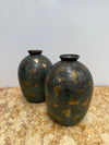 Pair of Vintage Japanese Green/Gilt Vases | Antique & Vintage | Moonee Ponds Antiques | Australia Wide Delivery