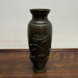 Meiji Period Japanese Bronze Vase