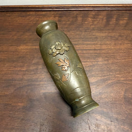 Meiji Period Japanese Bronze Vase
