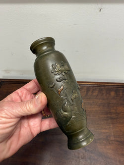 Meiji Period Japanese Bronze Vase | Antique & Vintage | Moonee Ponds Antiques | Australia Wide Delivery