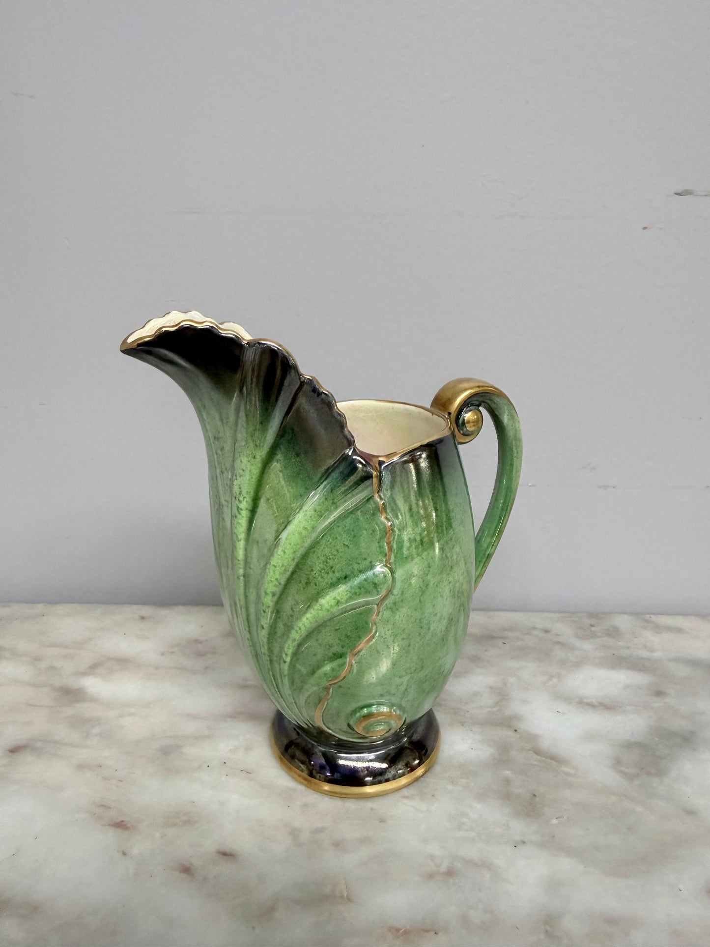 Art Deco Style 'Vert Royale' Jug