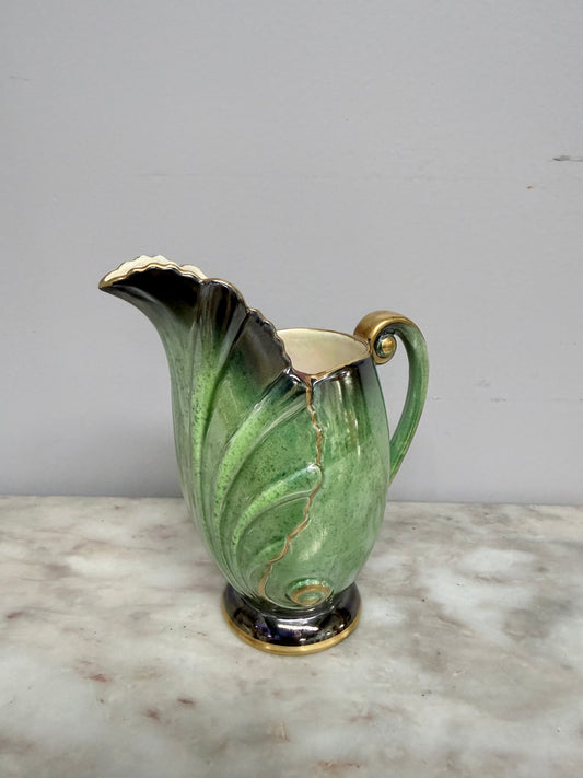 Art Deco Style 'Vert Royale' Jug
