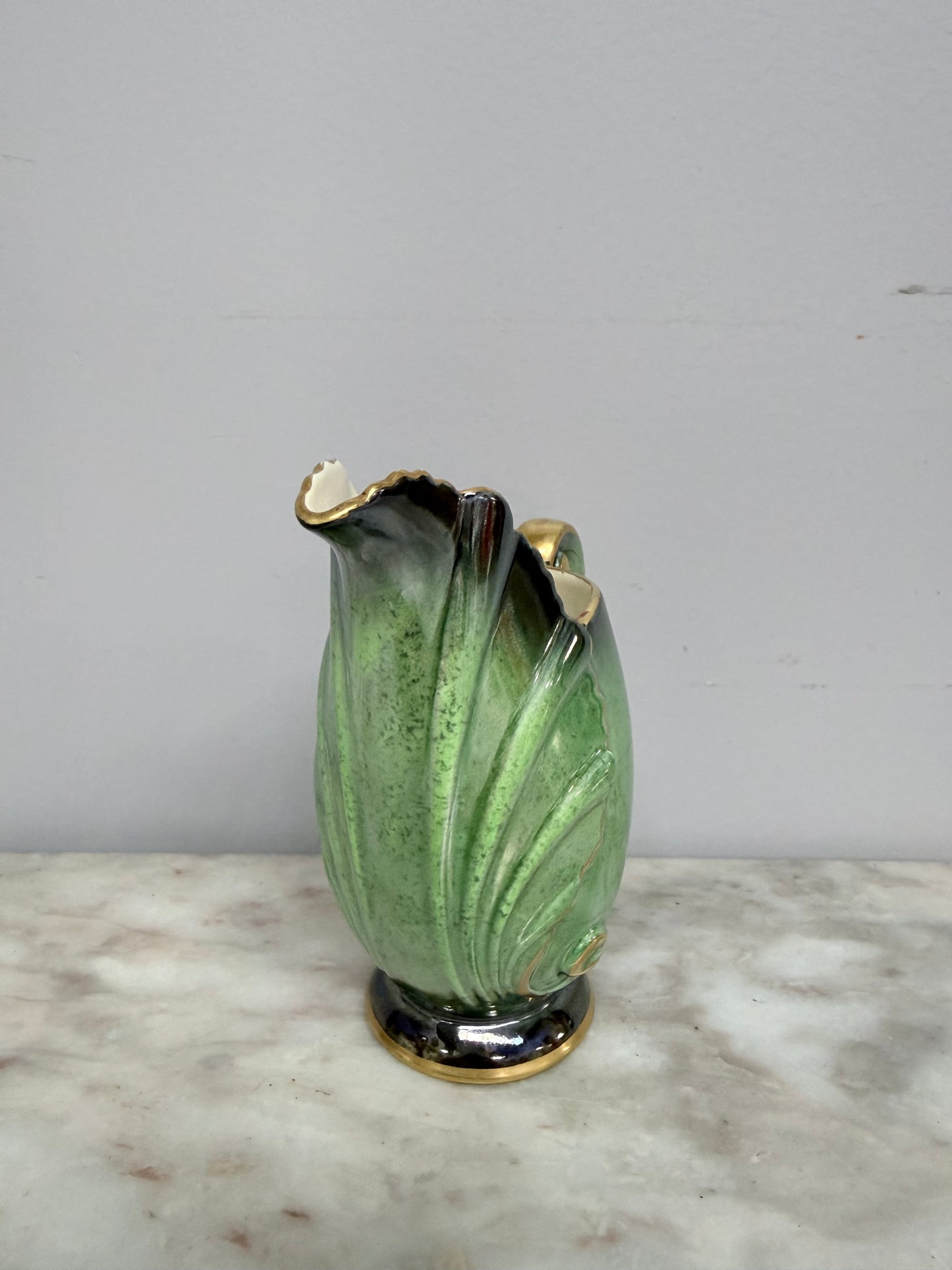 Art Deco Style 'Vert Royale' Jug