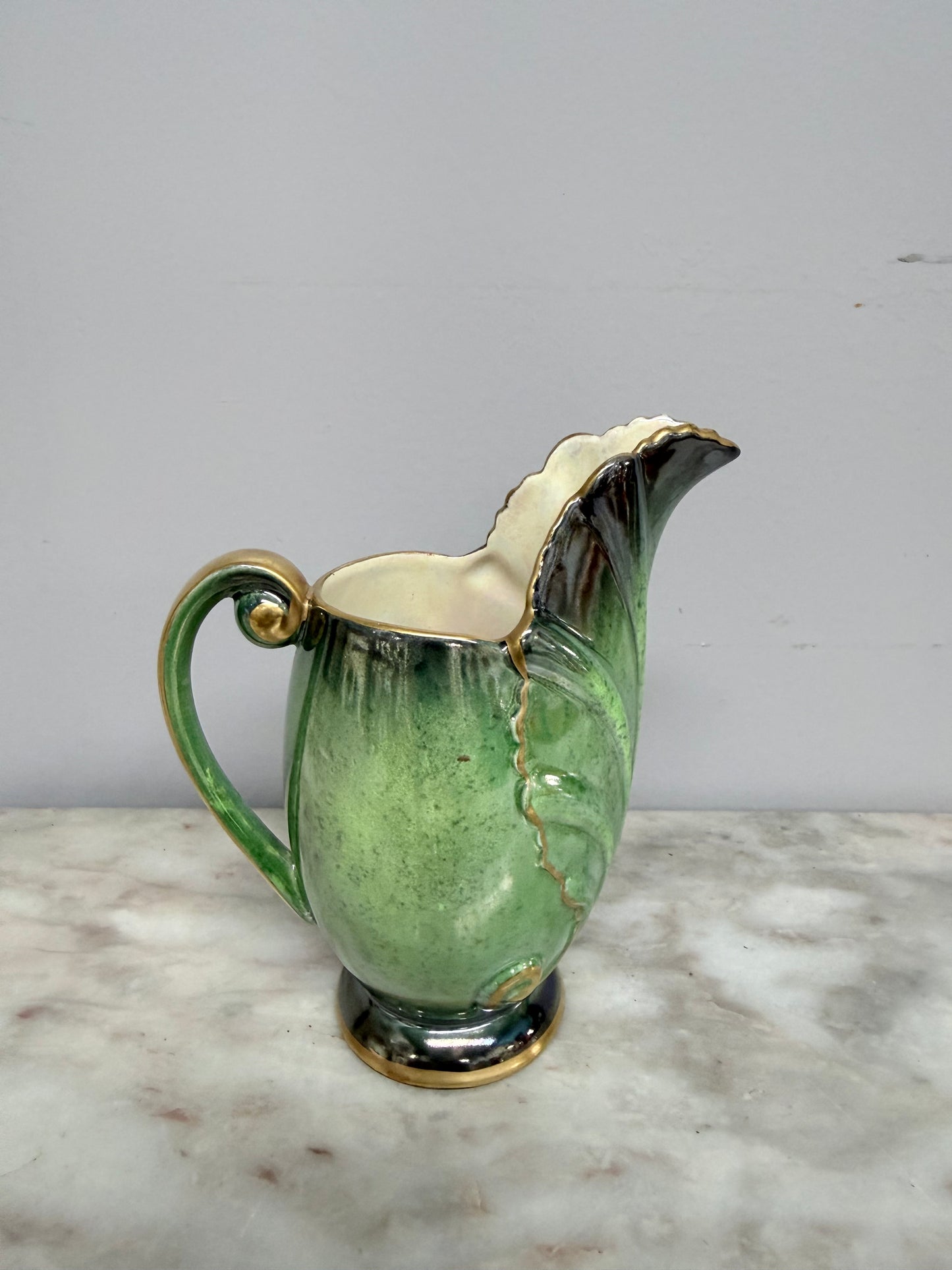 Art Deco Style 'Vert Royale' Jug
