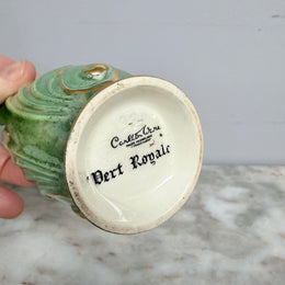 Art Deco Style 'Vert Royale' Jug
