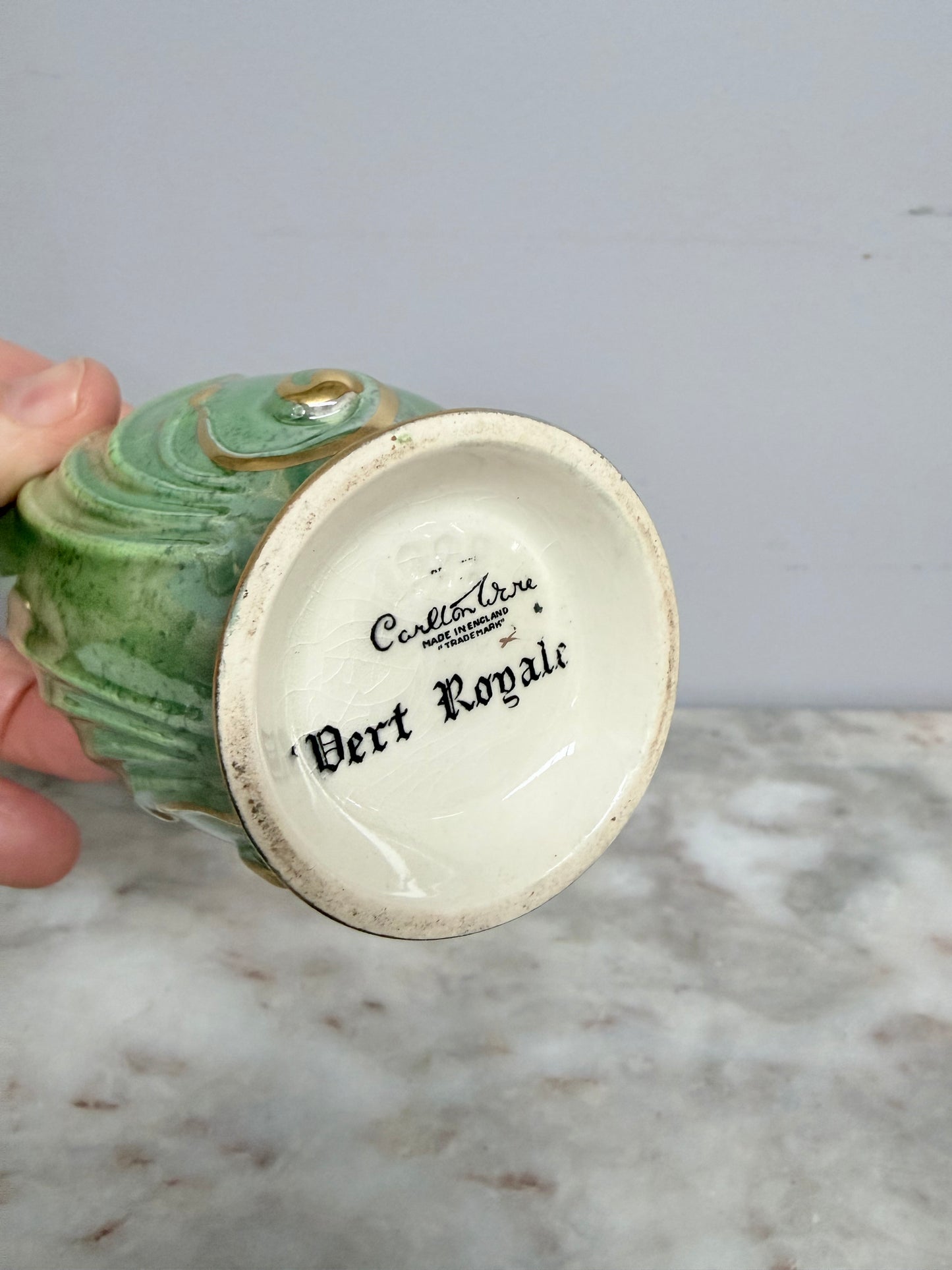 Art Deco Style 'Vert Royale' Jug