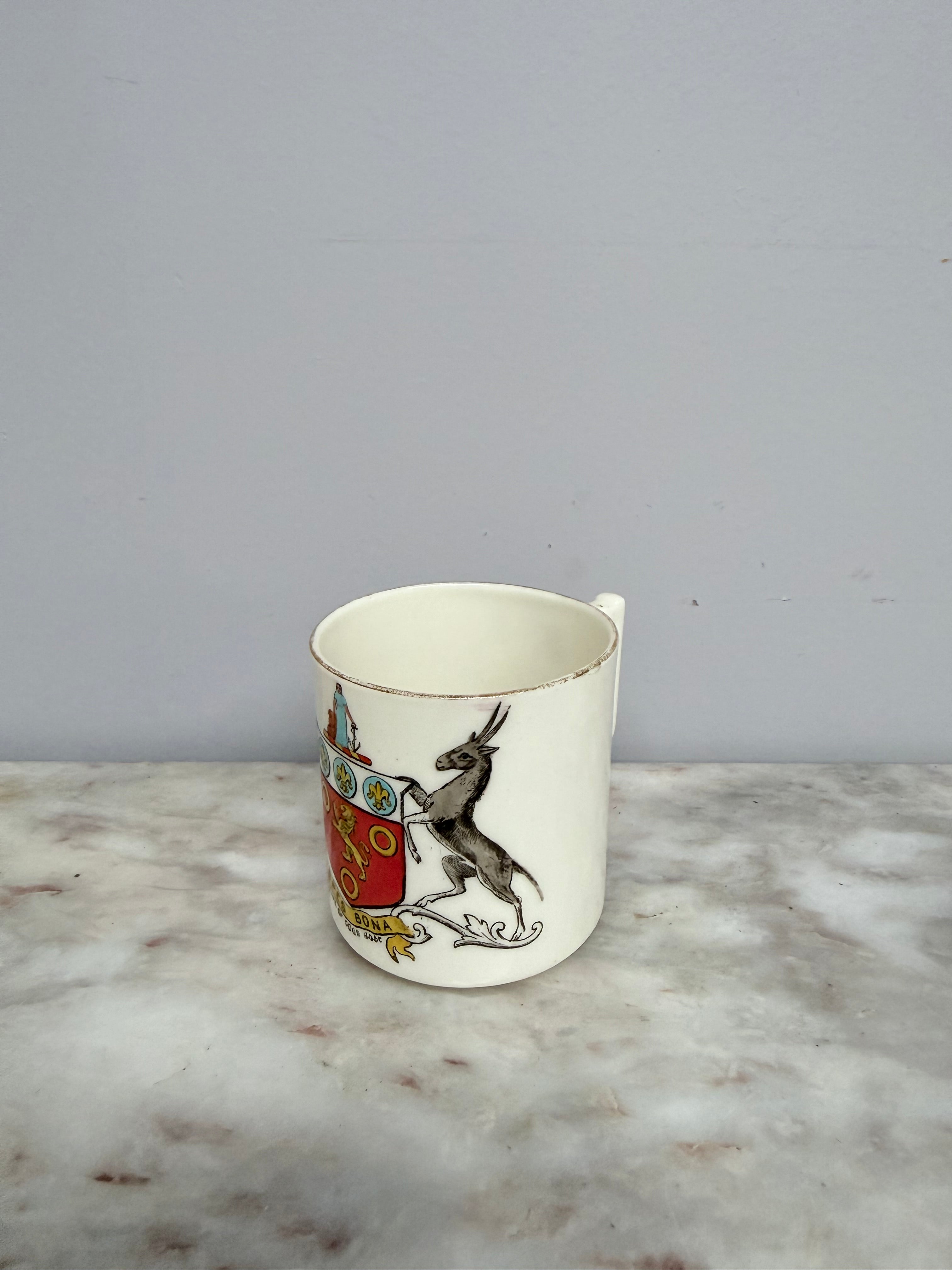 W. H. Goss Crested China Ware Cup | Antique & Vintage | Moonee Ponds Antiques | Australia Wide Delivery