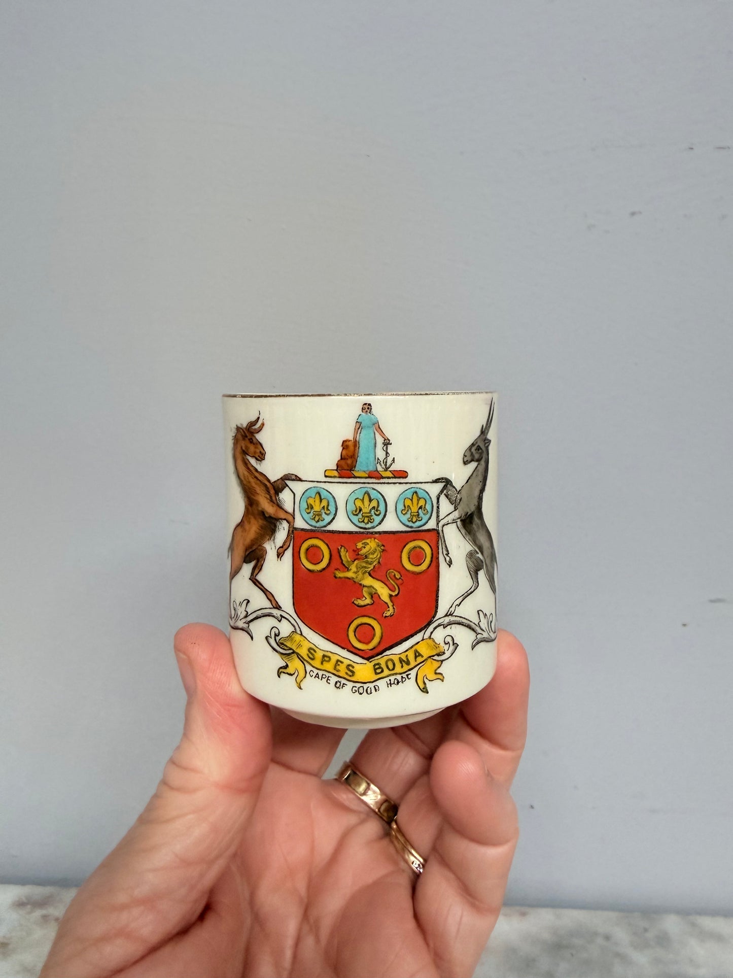 W. H. Goss Crested China Ware Cup