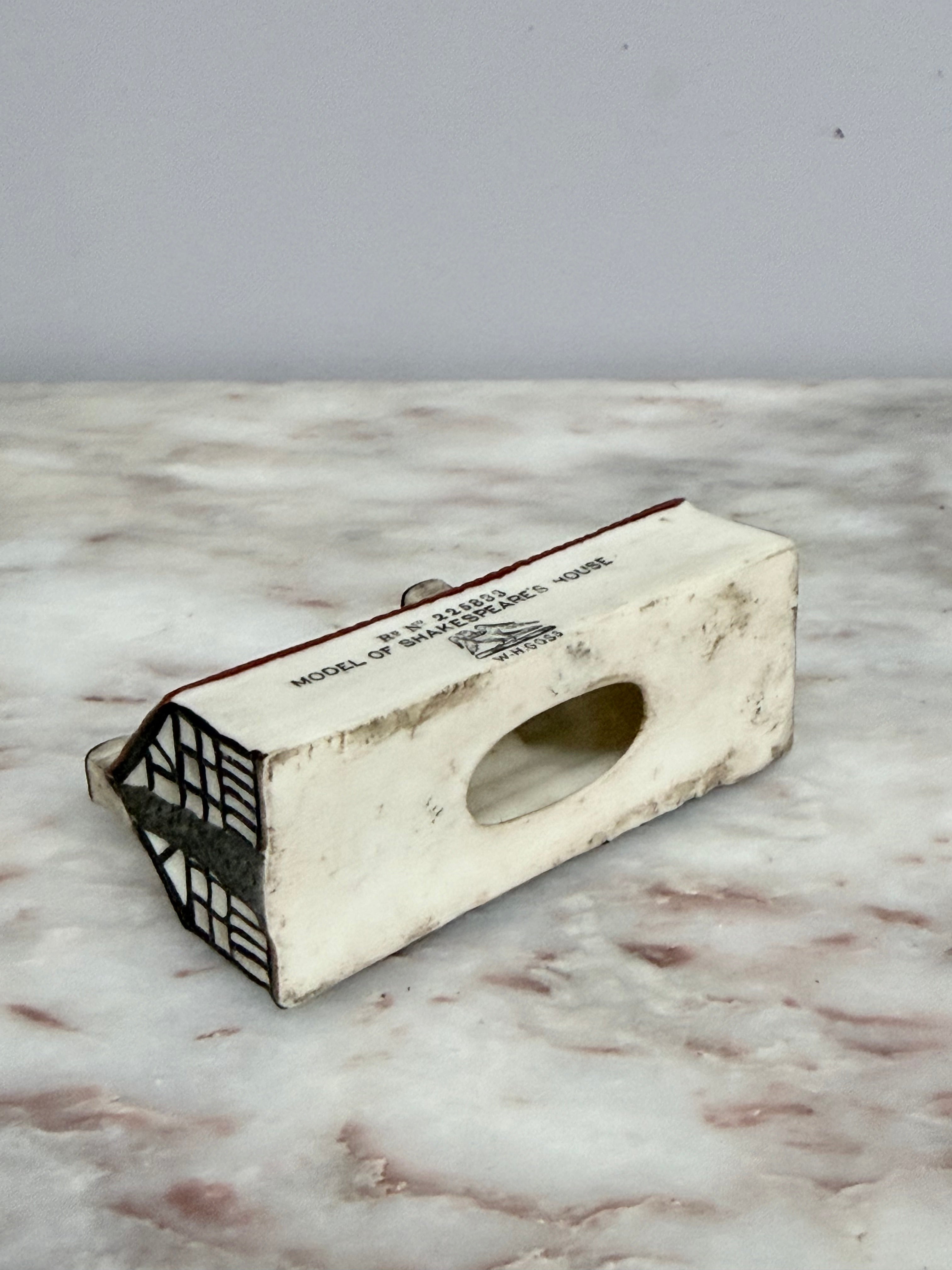 W. H. Goss Crested Ware Shakespeare House | Antique & Vintage | Moonee Ponds Antiques | Australia Wide Delivery