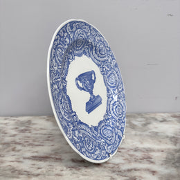 Spode Display Plate 'Warwick Vase'