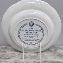 Spode Display Plate 'Warwick Vase'