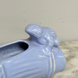 Lovely Vintage Pottery Frog Vase