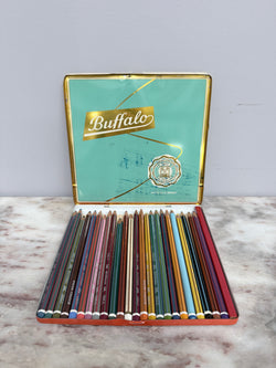 Vintage Set Buffalo Water-Colours Pencils | Antique & Vintage | Moonee Ponds Antiques | Australia Wide Delivery