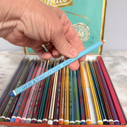 Vintage Set Buffalo Water-Colours Pencils