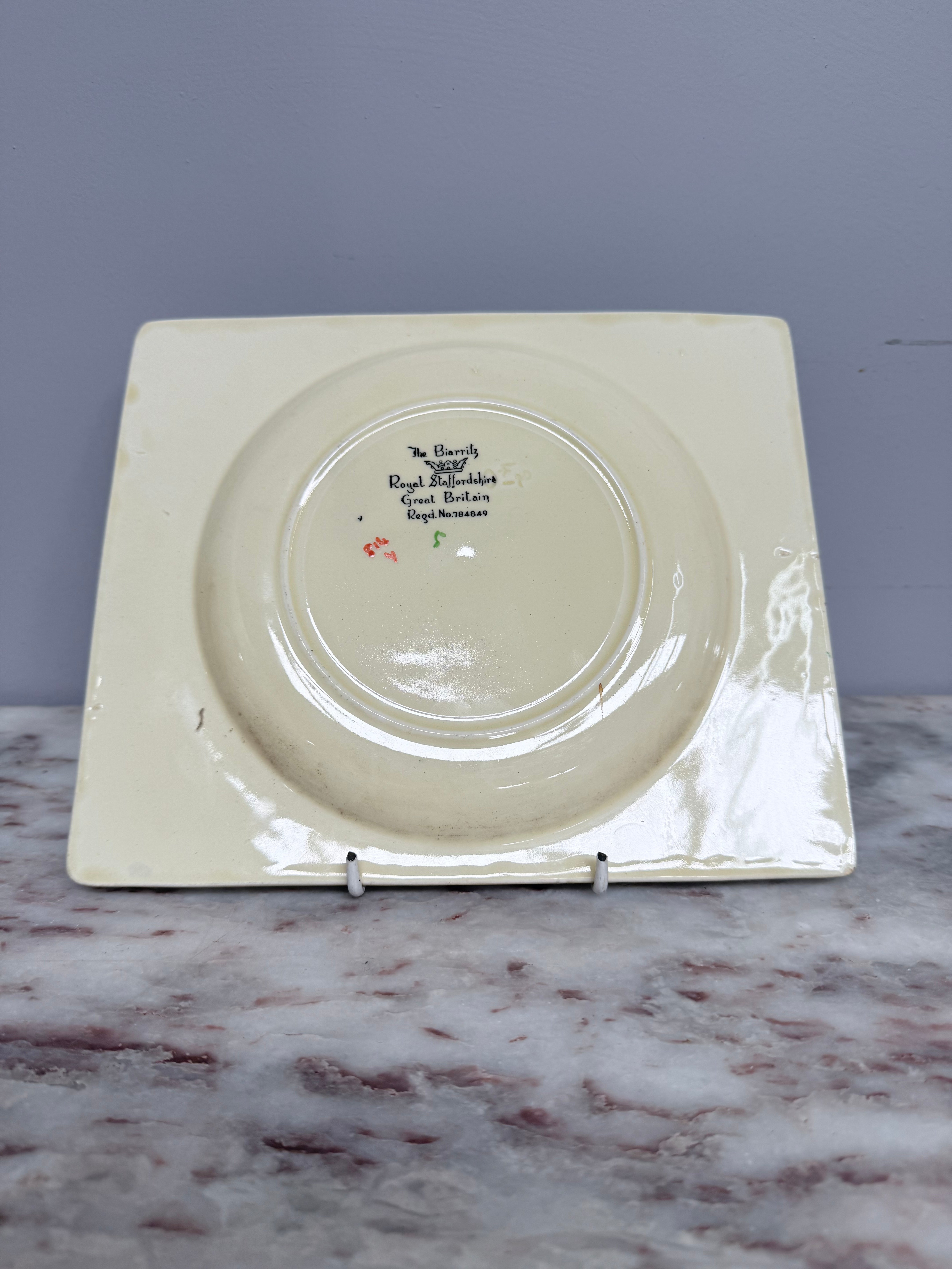 Clarice Cliff Design Oriental Biarritz Plate | Antique & Vintage | Moonee Ponds Antiques | Australia Wide Delivery