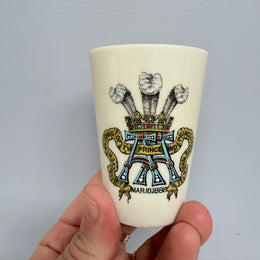 Goss Crested Ware China Beaker C1888