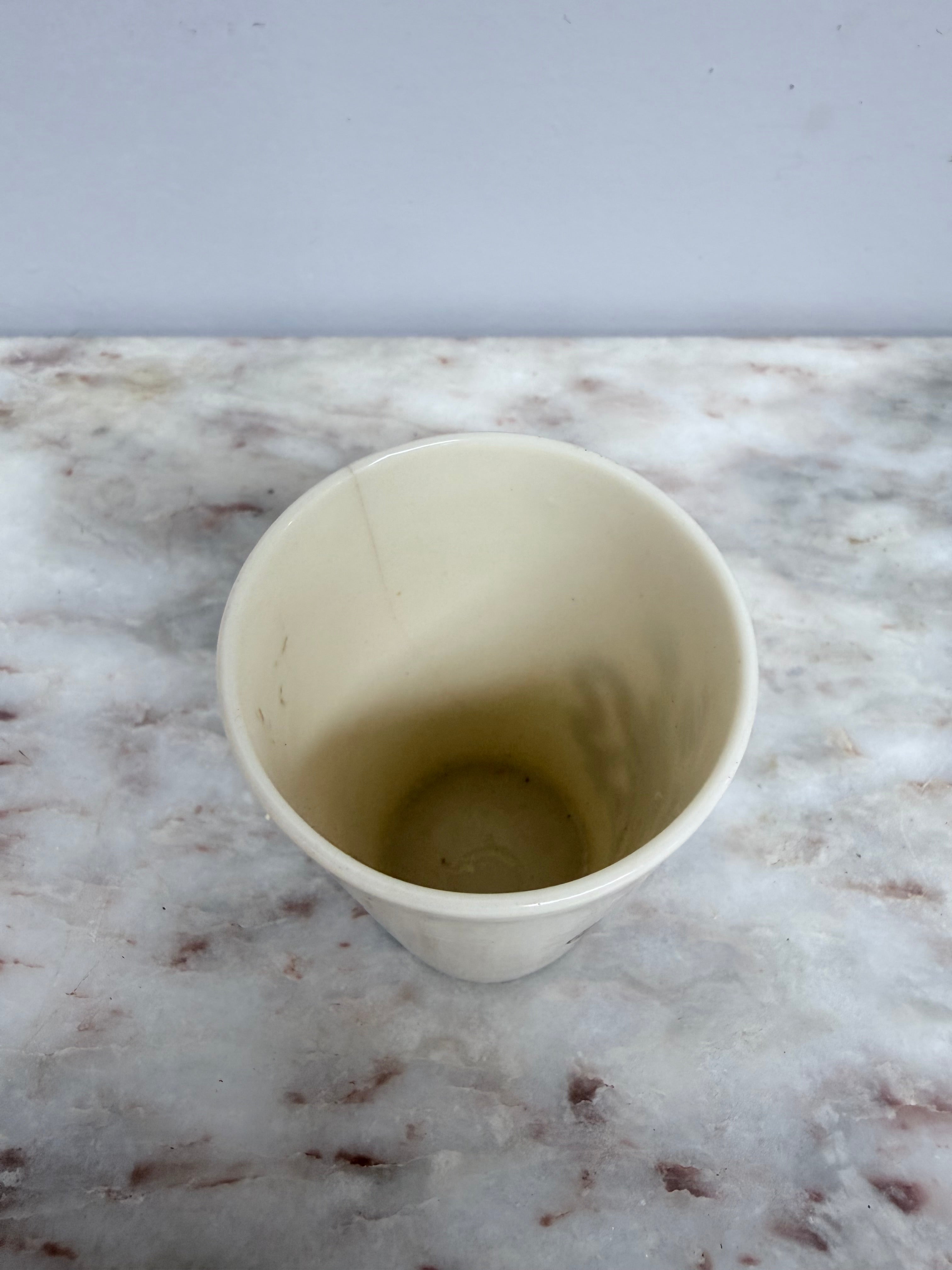 Goss Crested Ware China Beaker C1888 | Antique & Vintage | Moonee Ponds Antiques | Australia Wide