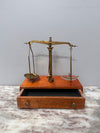 Vintage Brass Balance Scale Set With Weights | Antique & Vintage | Moonee Ponds Antiques | Australia Wide Delivery