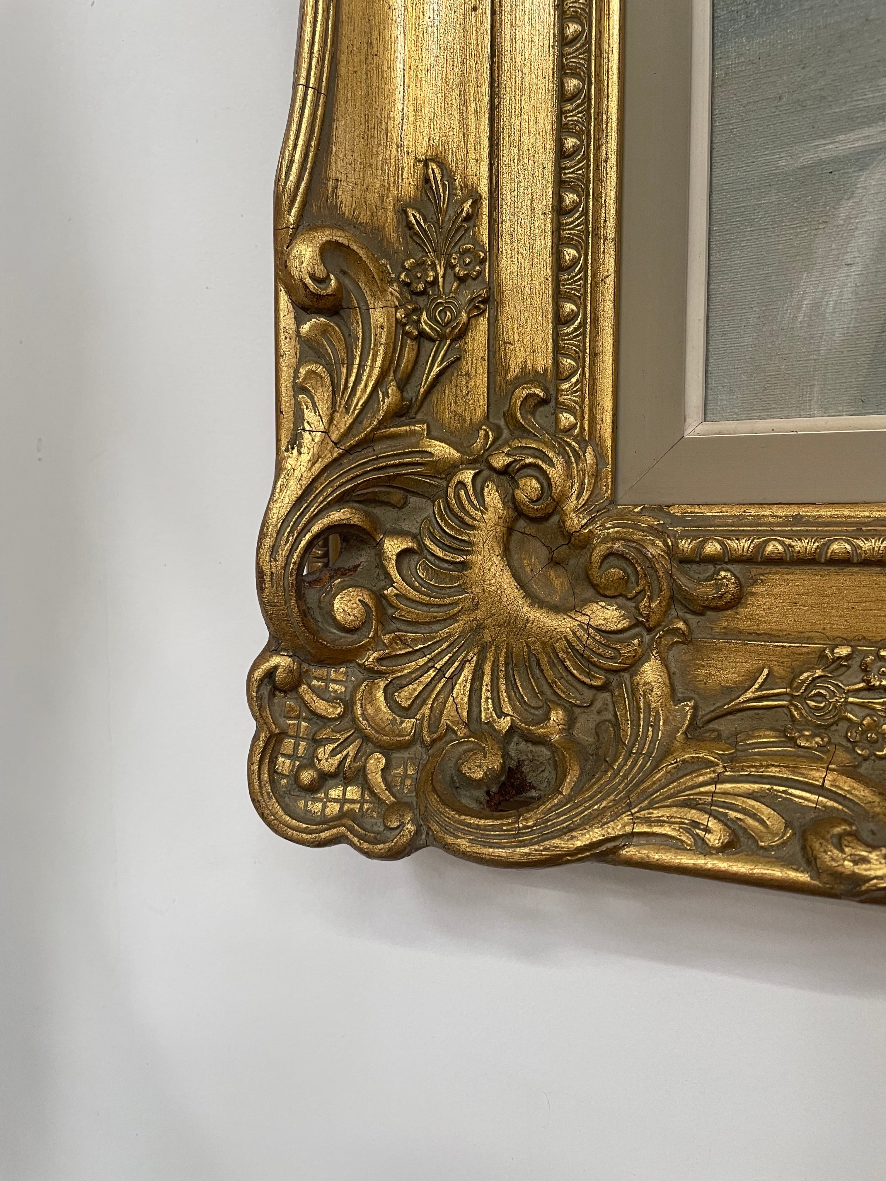 Sourced from France Signed Oil on Canvas Painting of Roses | Antique & Vintage | Moonee Ponds Antiques | Australia Wide Delivery
