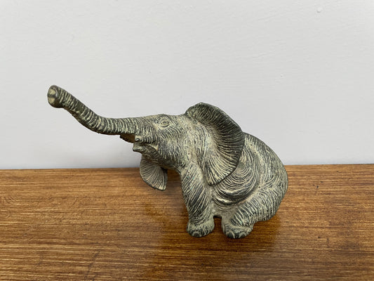 Vintage Superbly Modeled Elephant