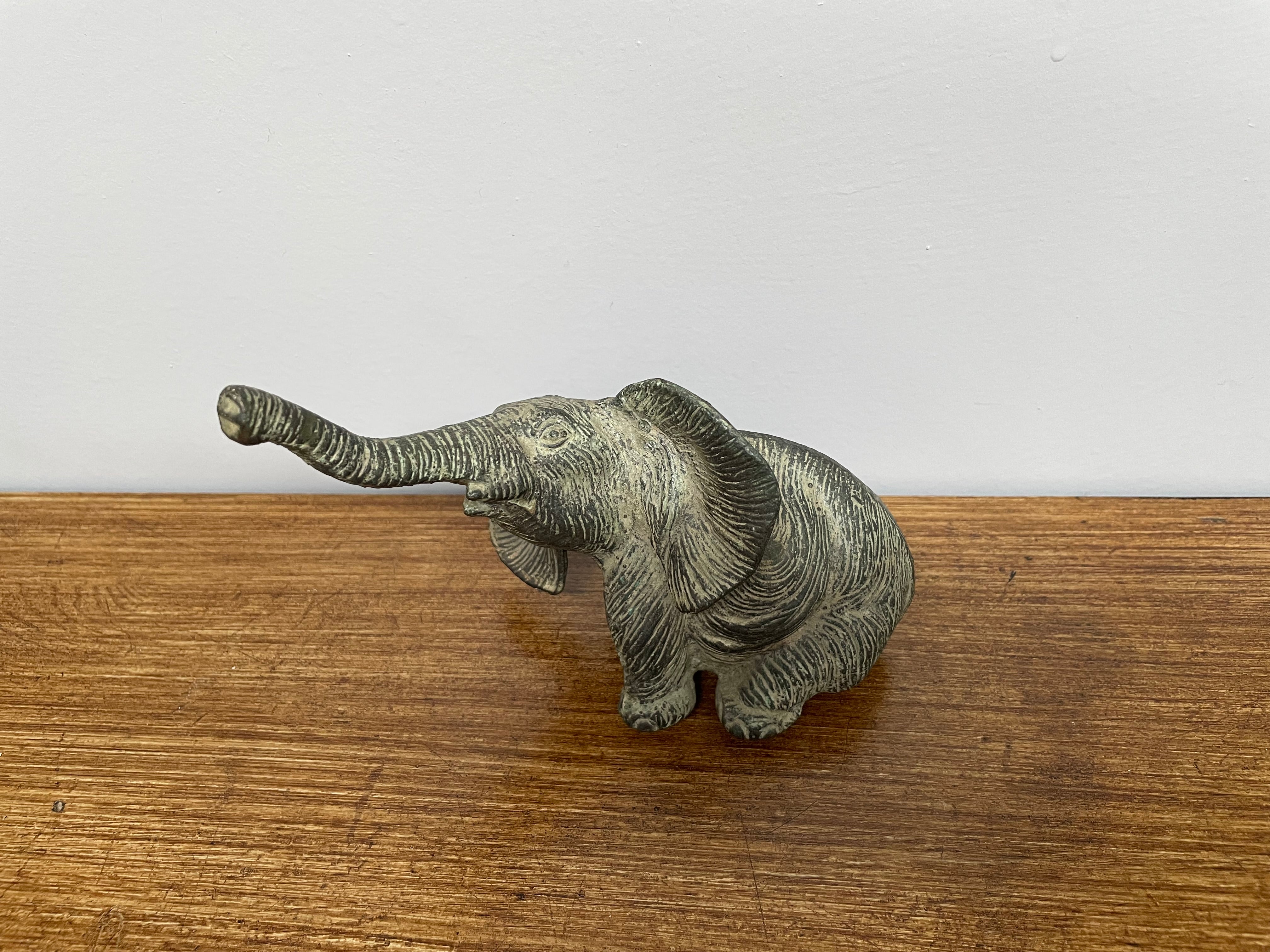 Vintage Superbly Modeled Elephant | Antique & Vintage | Moonee Ponds Antiques | Australia Wide Delivery