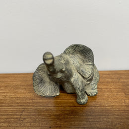 Vintage Superbly Modeled Elephant