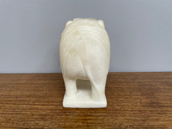 Lovely Vintage Alabaster Elephant | Antique & Vintage | Moonee Ponds Antiques | Australia Wide Delivery