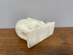 Lovely Vintage Alabaster Elephant | Antique & Vintage | Moonee Ponds Antiques | Australia Wide Delivery