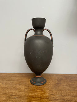 Antique French Terracotta & Enamel Vase | Antique & Vintage | Moonee Ponds Antiques | Australia Wide Delivery