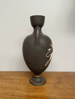 Antique French Terracotta & Enamel Vase | Antique & Vintage | Moonee Ponds Antiques | Australia Wide Delivery