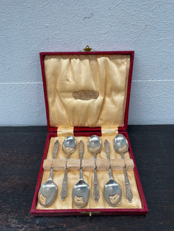 Vintage EPNS Silver Spoons in there original box | Antique & Vintage | Moonee Ponds Antiques | Australia Wide Delivery