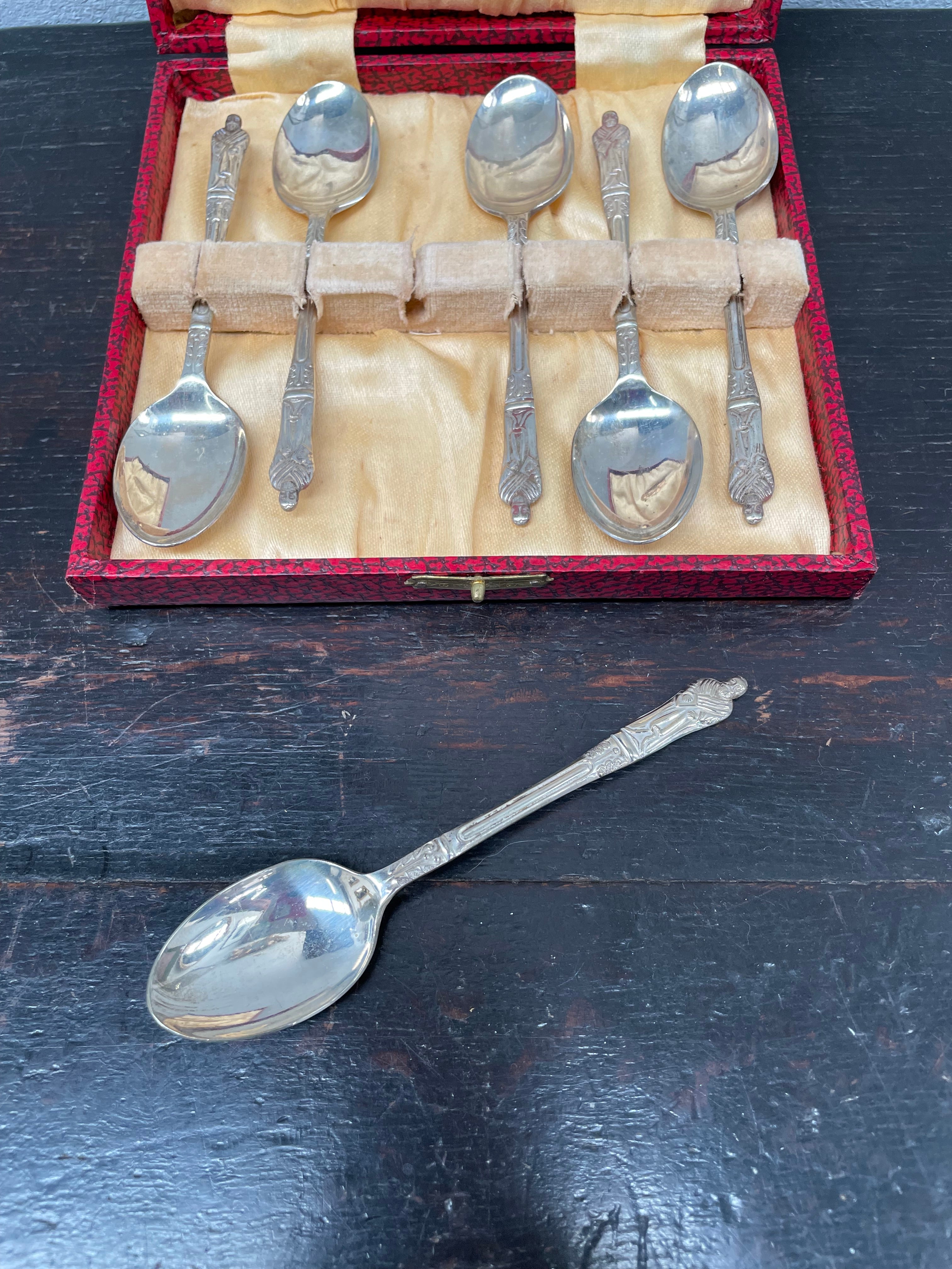 Vintage EPNS Silver Spoons in there original box | Antique & Vintage | Moonee Ponds Antiques | Australia Wide Delivery