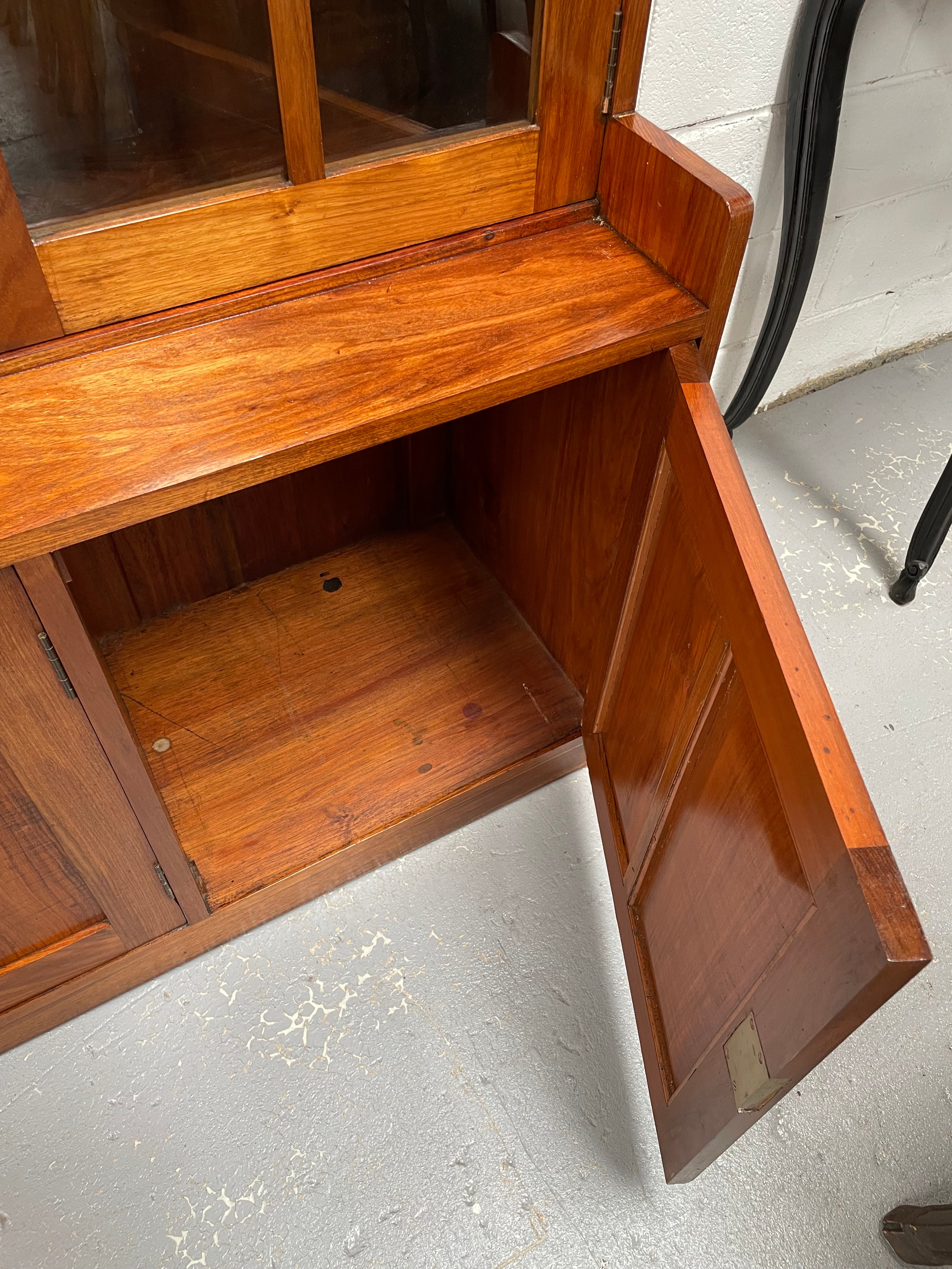 Australian Blackwood Arts & Crafts Dwarf Bookcase | Antique & Vintage | Moonee Ponds Antiques | Australia Wide Delivery