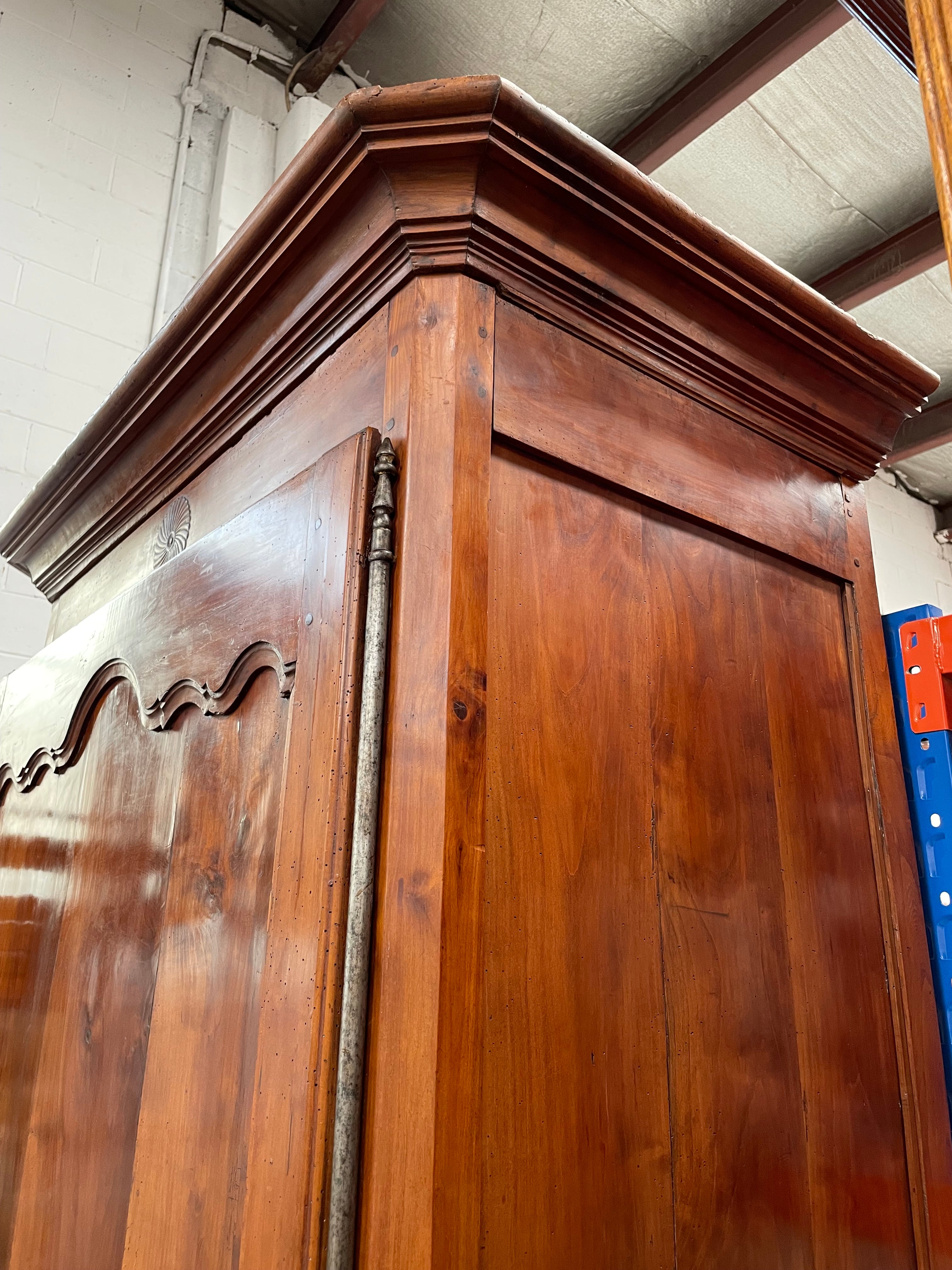 19th Century French Cherry wood Armoire | Antique & Vintage | Moonee Ponds Antiques | Australia Wide Delivery
