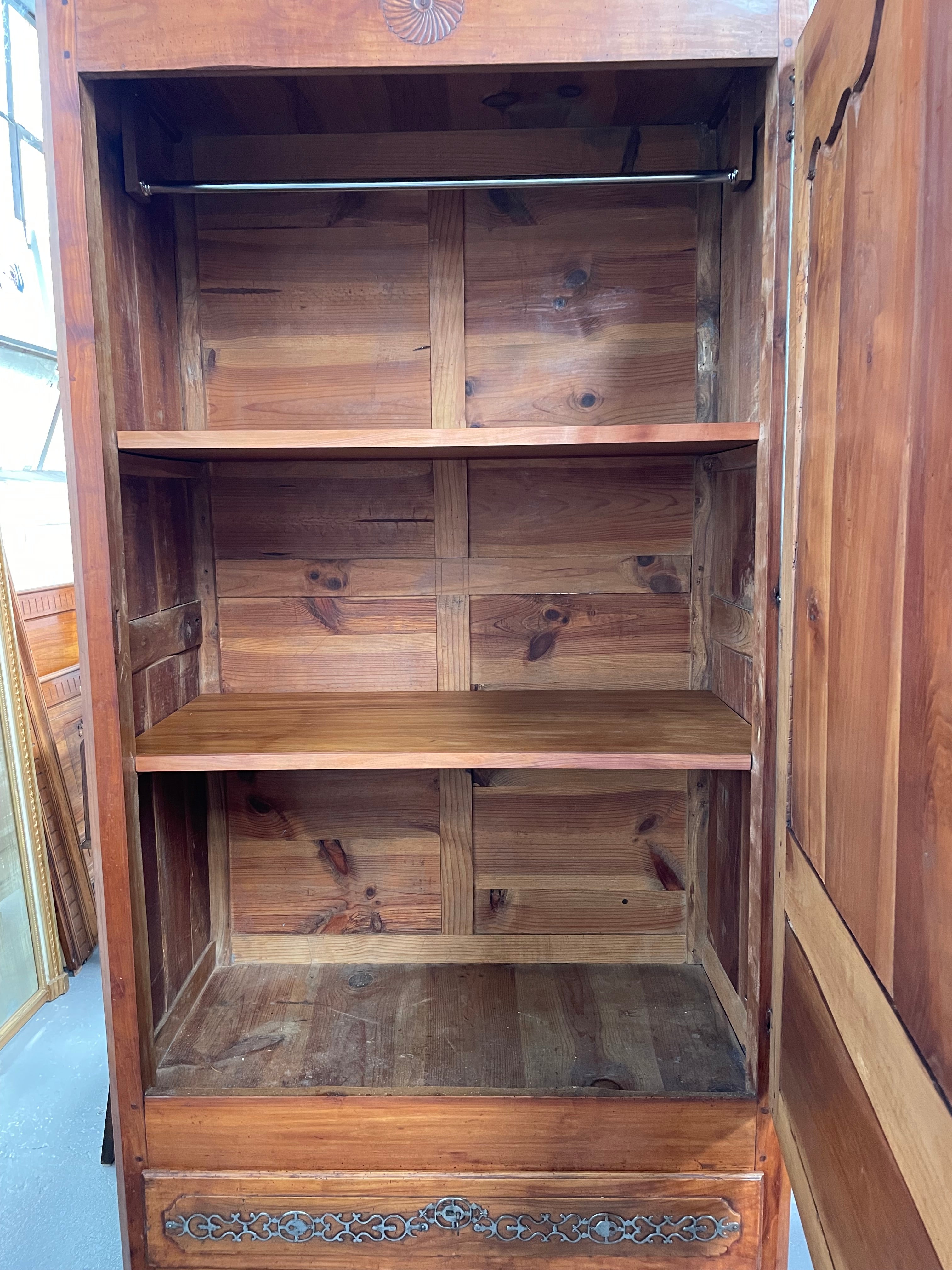 19th Century French Cherry wood Armoire | Antique & Vintage | Moonee Ponds Antiques | Australia Wide Delivery
