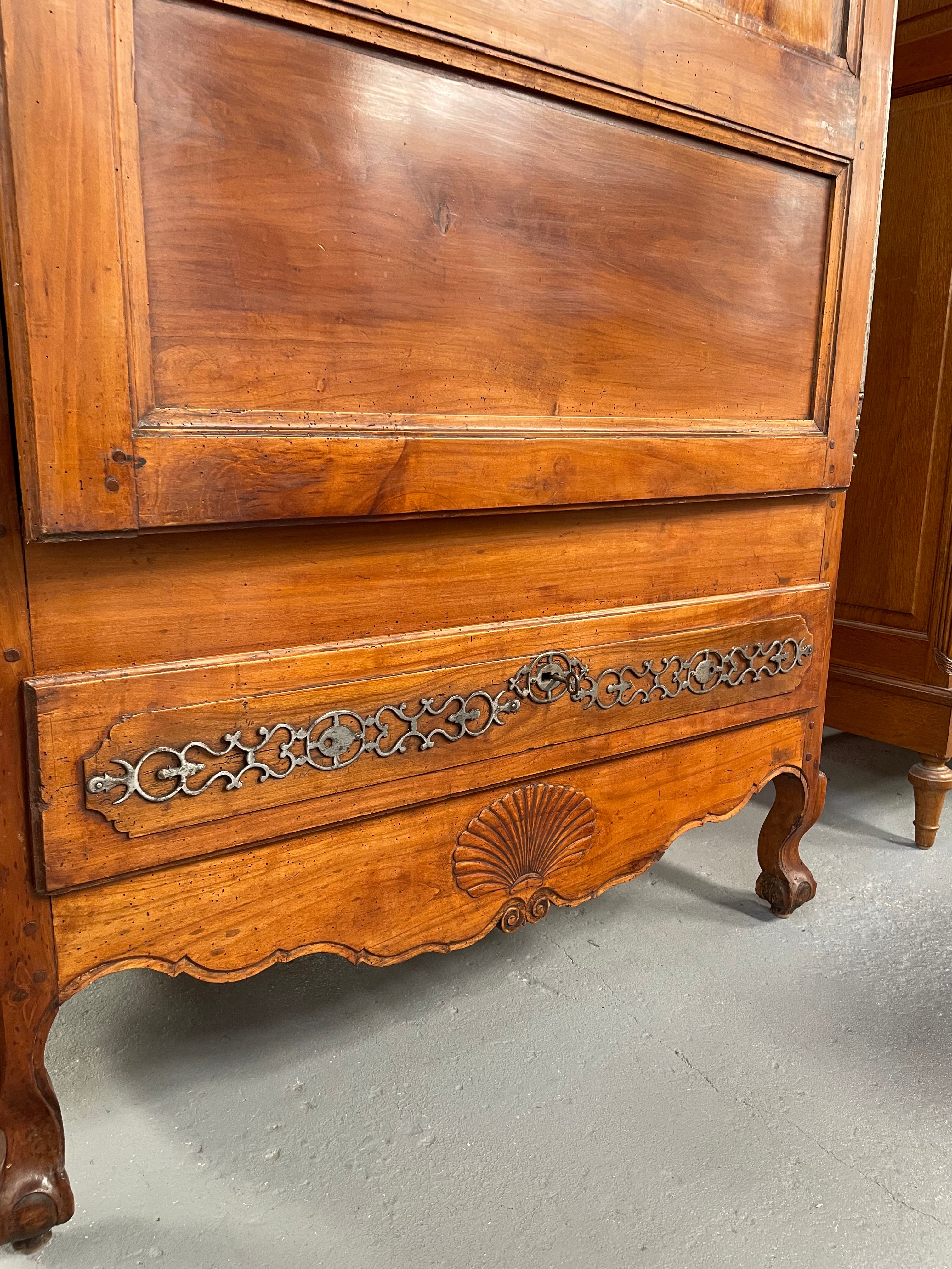 19th Century French Cherry wood Armoire | Antique & Vintage | Moonee Ponds Antiques | Australia Wide Delivery