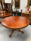 Victorian Cedar Round Dining Table / Breakfast Table | Antique & Vintage | Moonee Ponds Antiques | Australia Wide Delivery